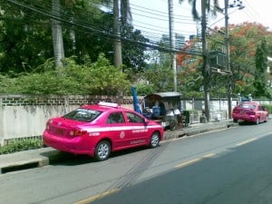 The Taxis are Pink