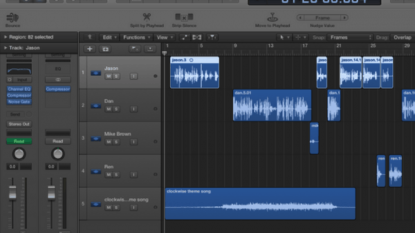 editing podcasts in mixbus 32c v5 on pc