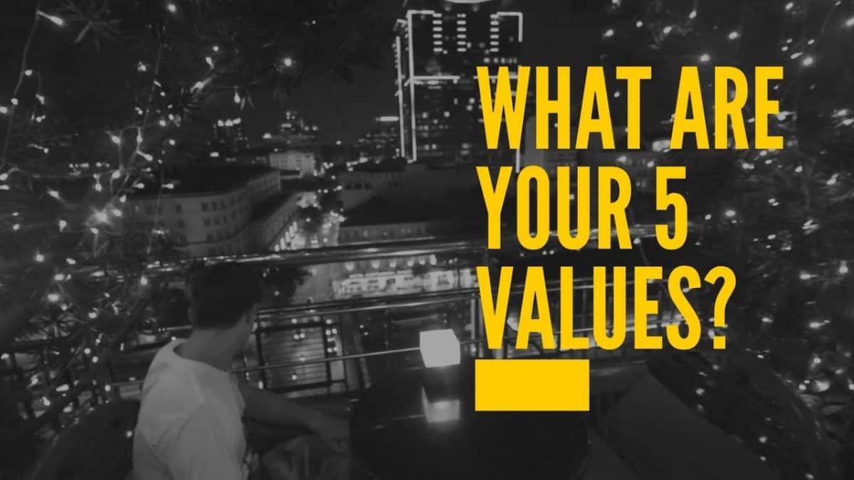 What Are Your 5 Values?