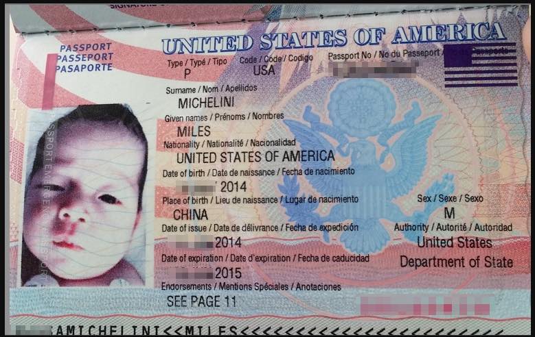How I Filed a USA Passport for my Baby Born in China