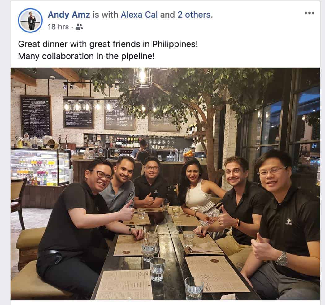 Connecting With Andy Amazon Advocate In Philippines