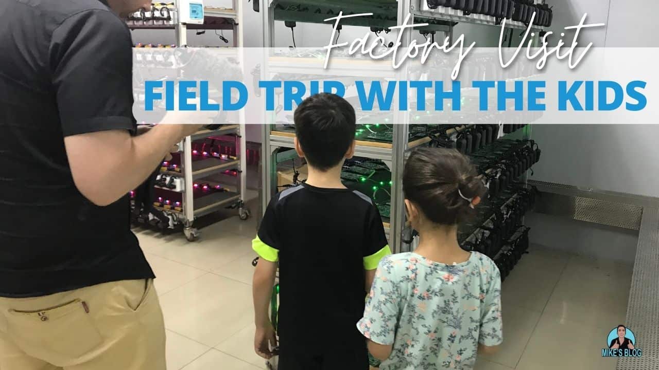 Taking the Kids to a Factory (Field Trip w/ Daddy)