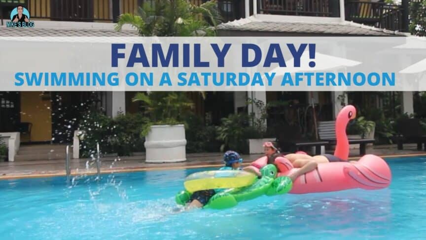 Family Day! Swimming on a Saturday Afternoon