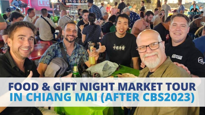 Food & Gift Night Market Tour in Chiang Mai (after CBS2023)