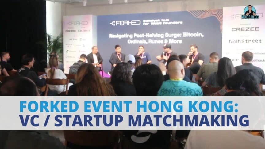Forked Event Hong Kong: VC / Startup Matchmaking