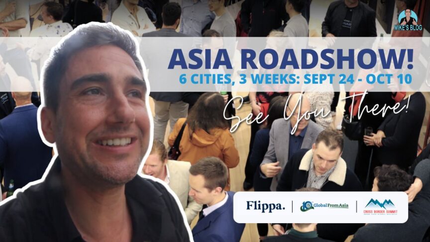 Asia Roadshow! 6 cities, 3 weeks: Sept 24 - Oct 10 (See You There!?)