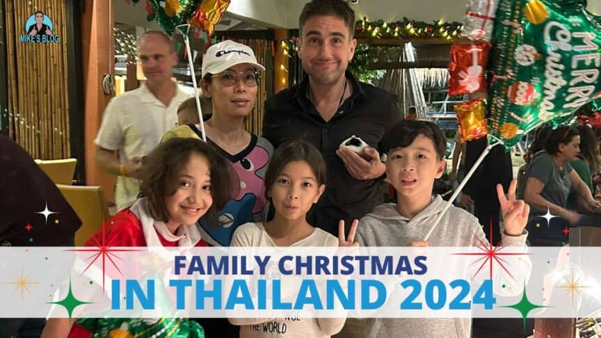 Family Christmas in Thailand 2024