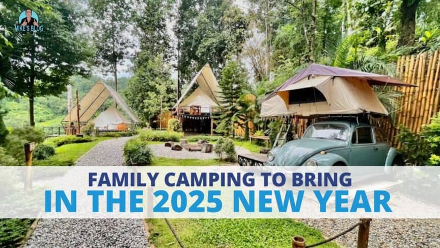 Family Camping to Bring in the 2025 New Year