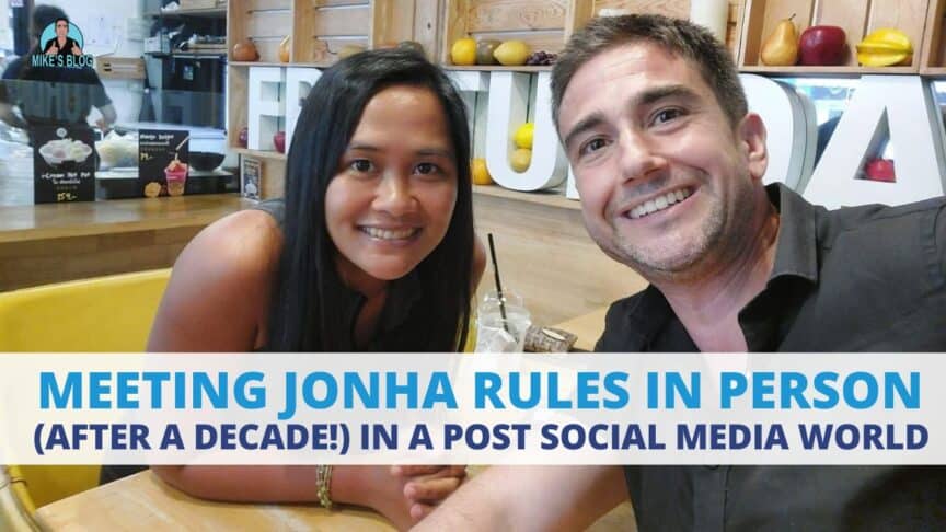 Meeting Jonha Rules In Person (After a Decade!) In a Post Social Media World