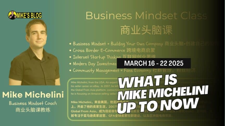 What is Mike Michelini Up To Now - Mar 16 - 22, 2025