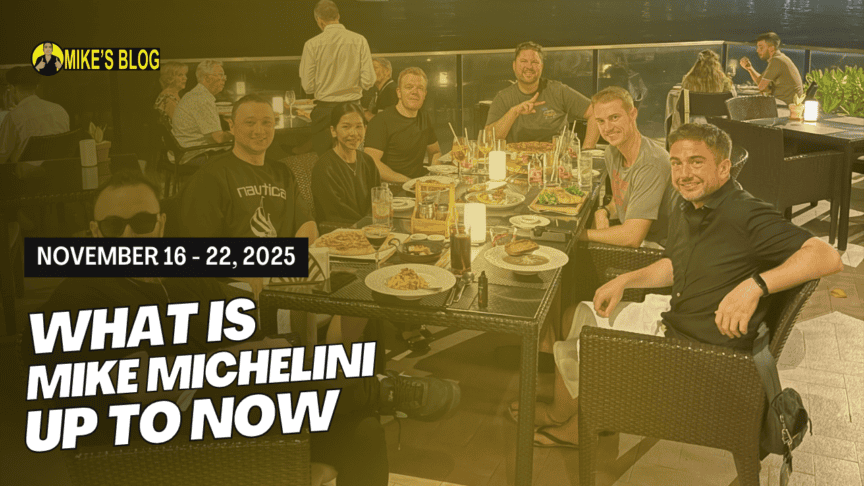 What is Mike Michelini Up To Now – November 16 – November 22, 2025