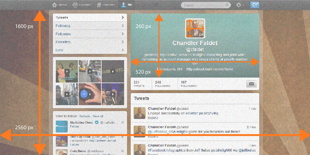 Image Sizing For Twitter & Best Twitter Background Size Concepts