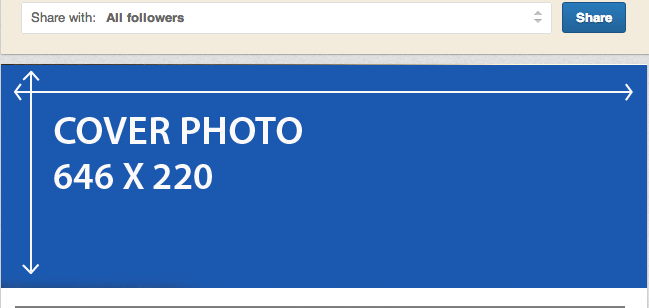 linkedin cover picture size