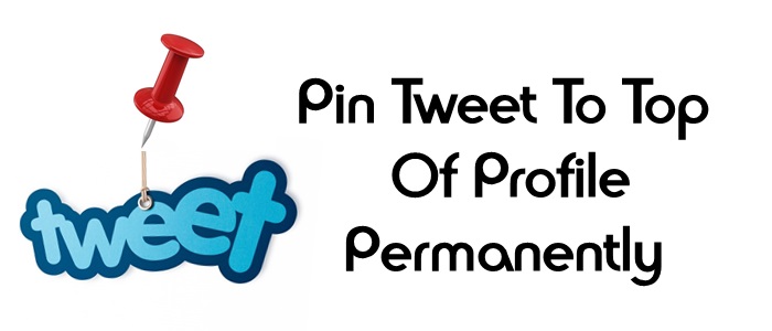 how to pin a tweet